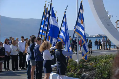 ΛΕΡΟΣ: Με λαμπρότητα ο εορτασμός της 28ης Οκτωβρίου