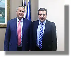 Συνάντηση του Μάνου Κόνσολα με τον Υπουργό Υγείας Μάκη Βορίδη