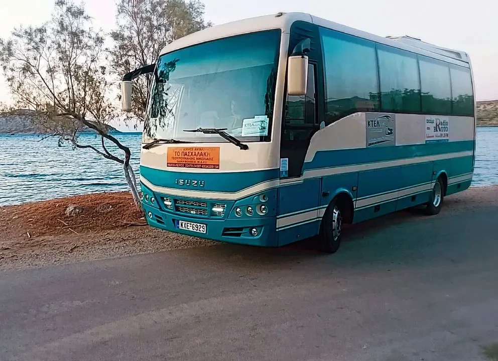 Leros’s KTEL bus operator to run morning services only